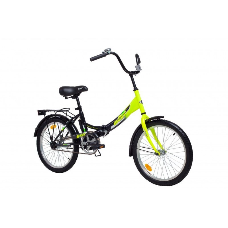 Велосипед складной Аист Smart 20 1.0 (черно-зеленый)